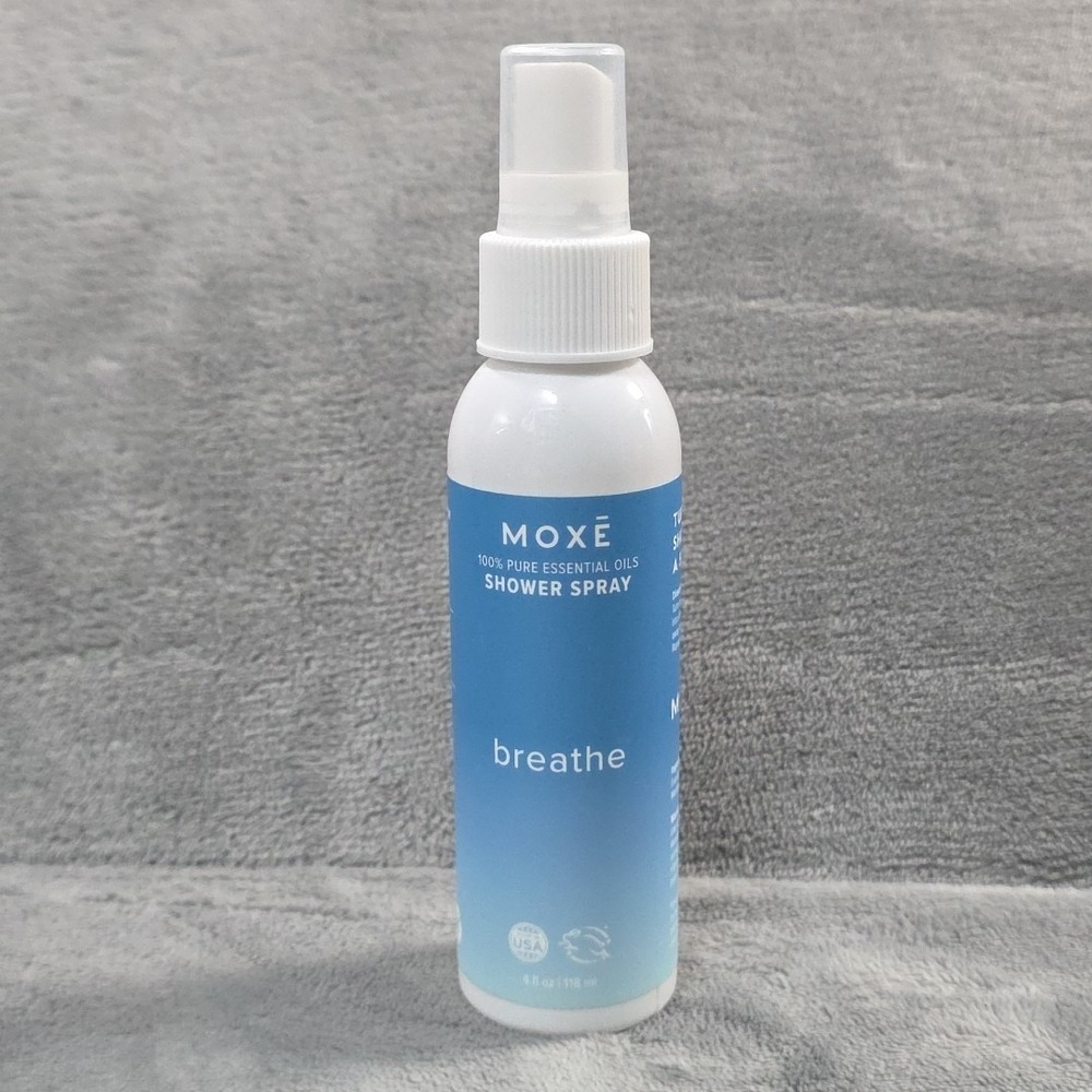 MOXĒ Breathe‎ Shower Spray shower aromatherapy spa 4 Fl Oz New